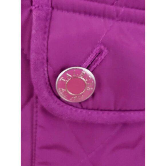 Talbots ~Woman Size S~ Purple Button Up Vest Pockets. - Picture 5 of 12
